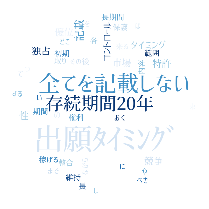 全てを記載しない